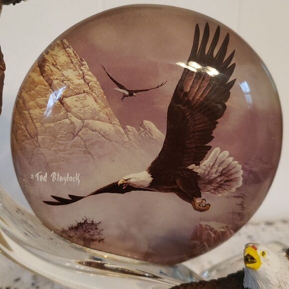 Vtg 2004 Bradford Exchange "Mountain Gliders" by Ted Blaylock Majestic Flights - Picture 5 of 8